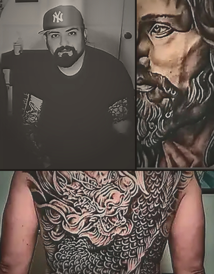 Ficha 3D de FRANKO AGUAYO en Abyss Tattoo Studio